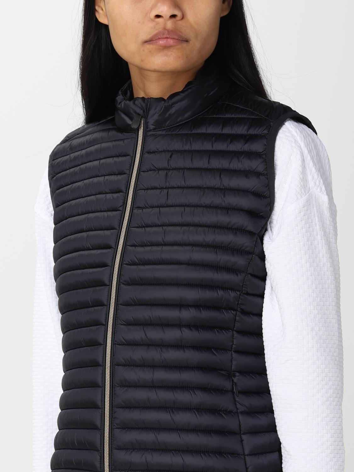 SAVE THE DUCK GILET: Gilet femme Save The Duck, Noir 1 - Img 4