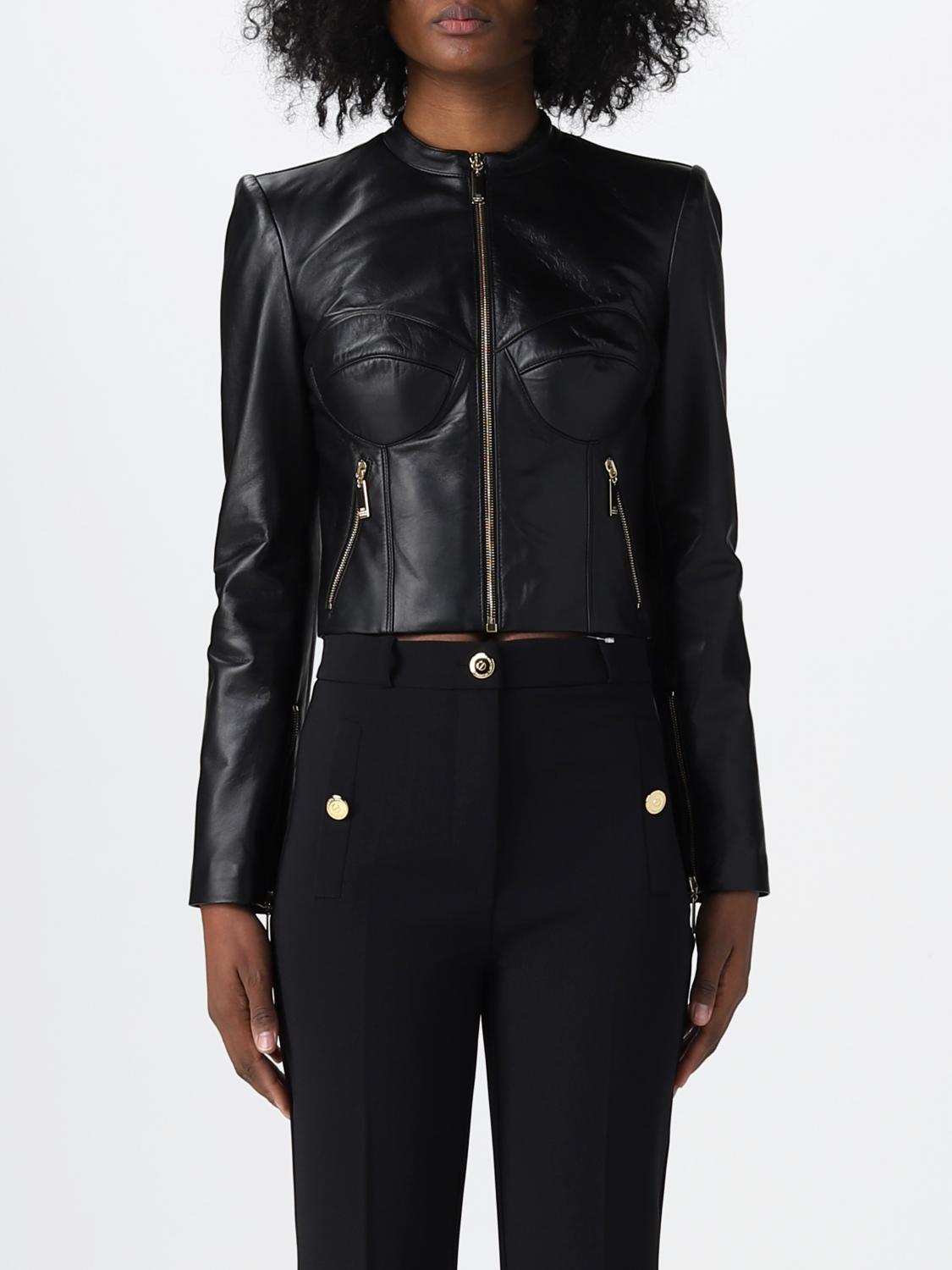 ELISABETTA FRANCHI CHAQUETA: Chaqueta mujer Elisabetta Franchi, Negro - Img 1