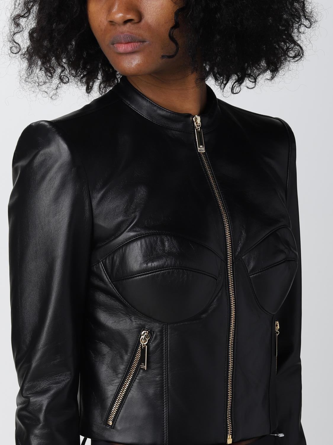 ELISABETTA FRANCHI CHAQUETA: Chaqueta mujer Elisabetta Franchi, Negro - Img 3