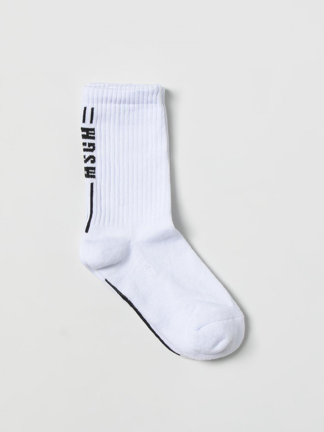 MSGM KIDS SOCKS: Socks kids MSGM Kids, White - Img 1
