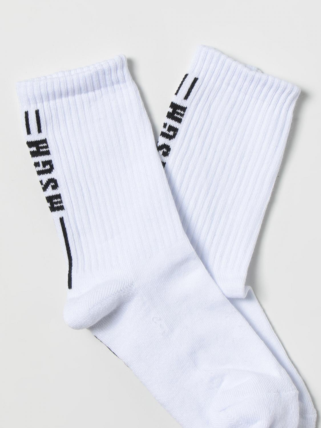 MSGM KIDS SOCKS: Socks kids MSGM Kids, White - Img 2