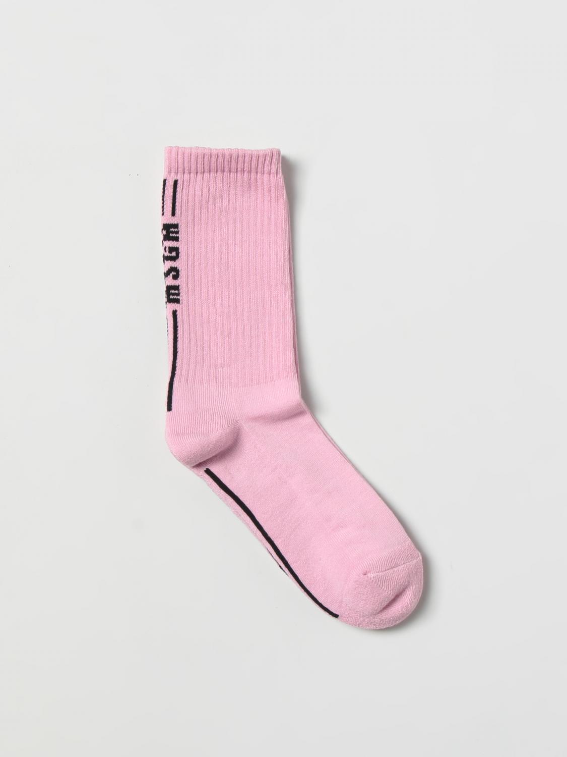 MSGM KIDS CALCETINES: Calcetines niños MSGM Kids, Rosa - Img 1