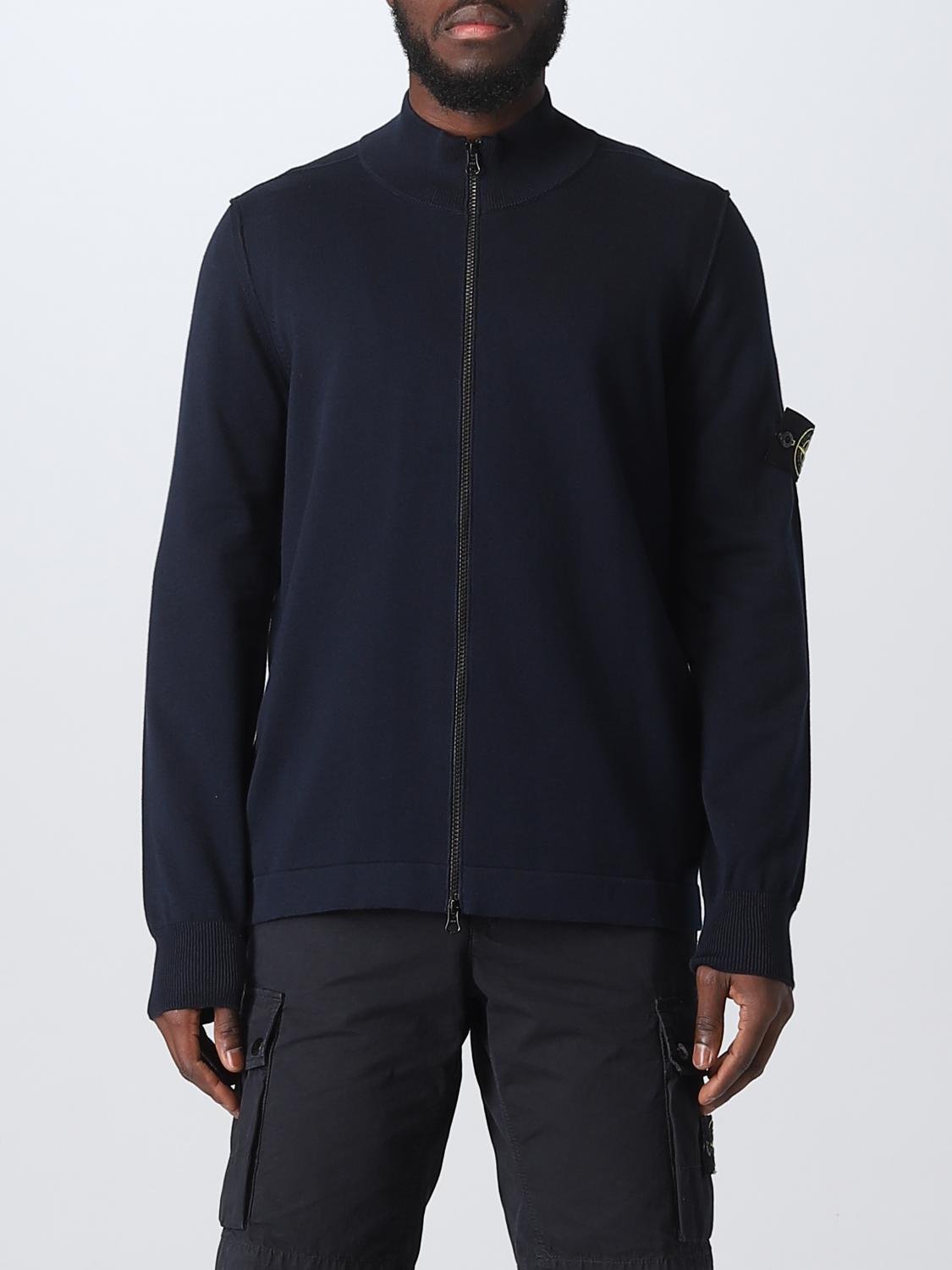 STONE ISLAND PULLOVER: Pullover herren Stone Island, Blau - Img 1