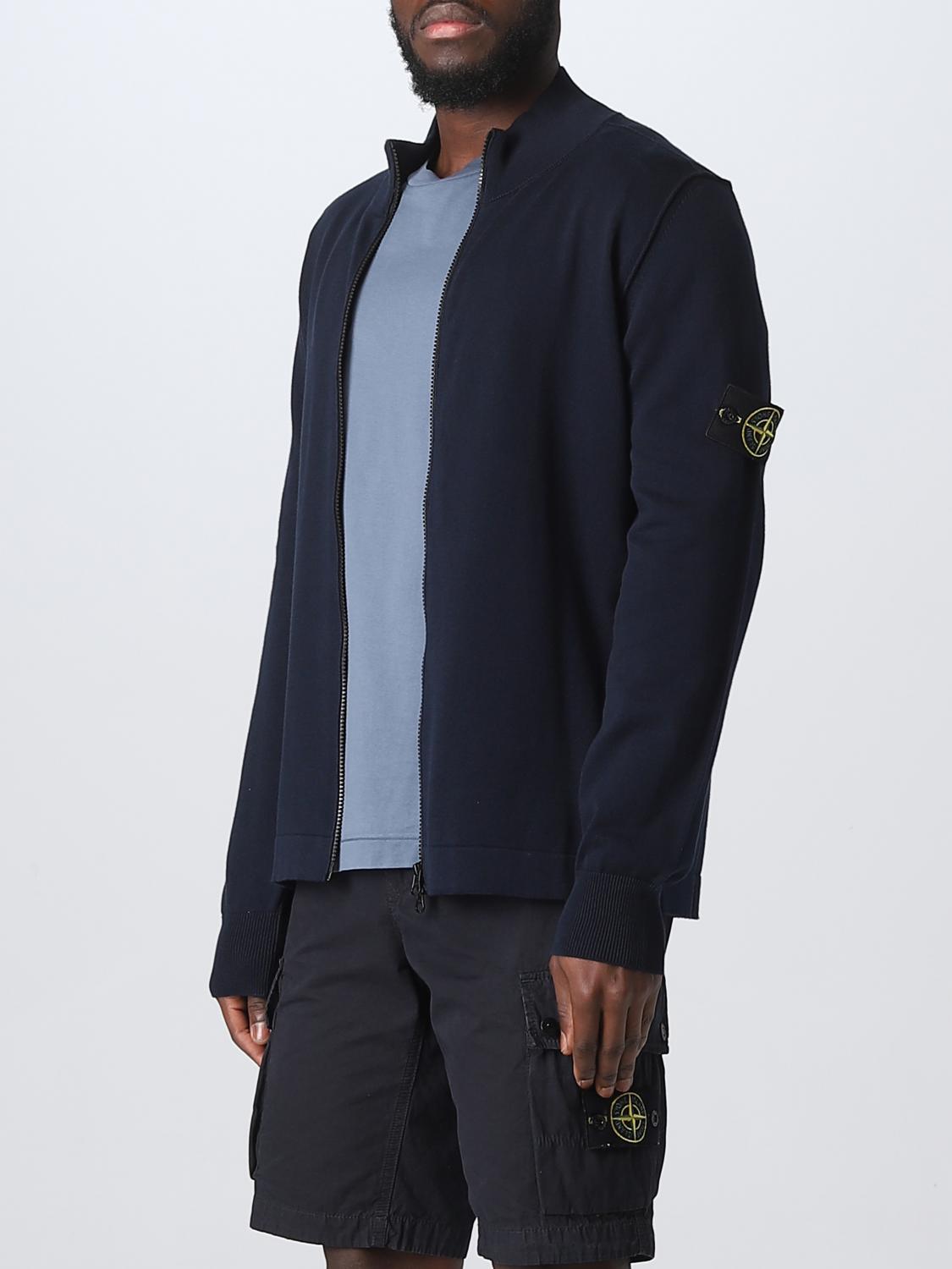 STONE ISLAND PULLOVER: Pullover herren Stone Island, Blau - Img 4