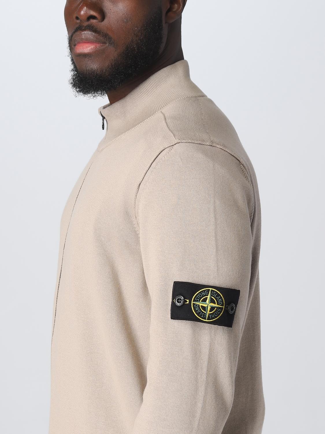STONE ISLAND PULL: Pull homme Stone Island, Taupe - Img 4