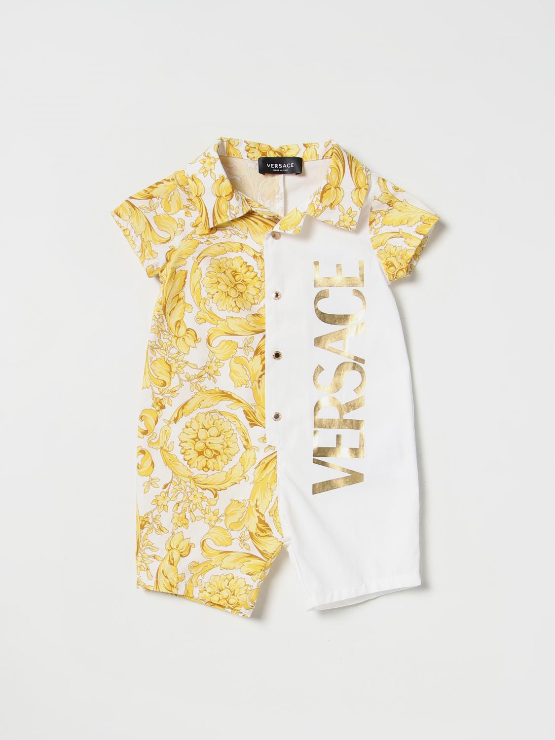 VERSACE BODYSUIT: Bodysuit kids Versace Young, White - Img 1