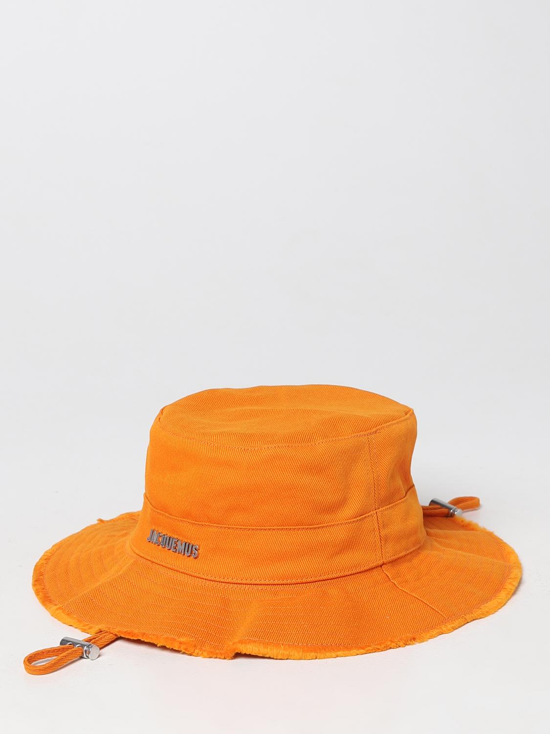 JACQUEMUS HAT: Hat woman Jacquemus, Orange - Img 1