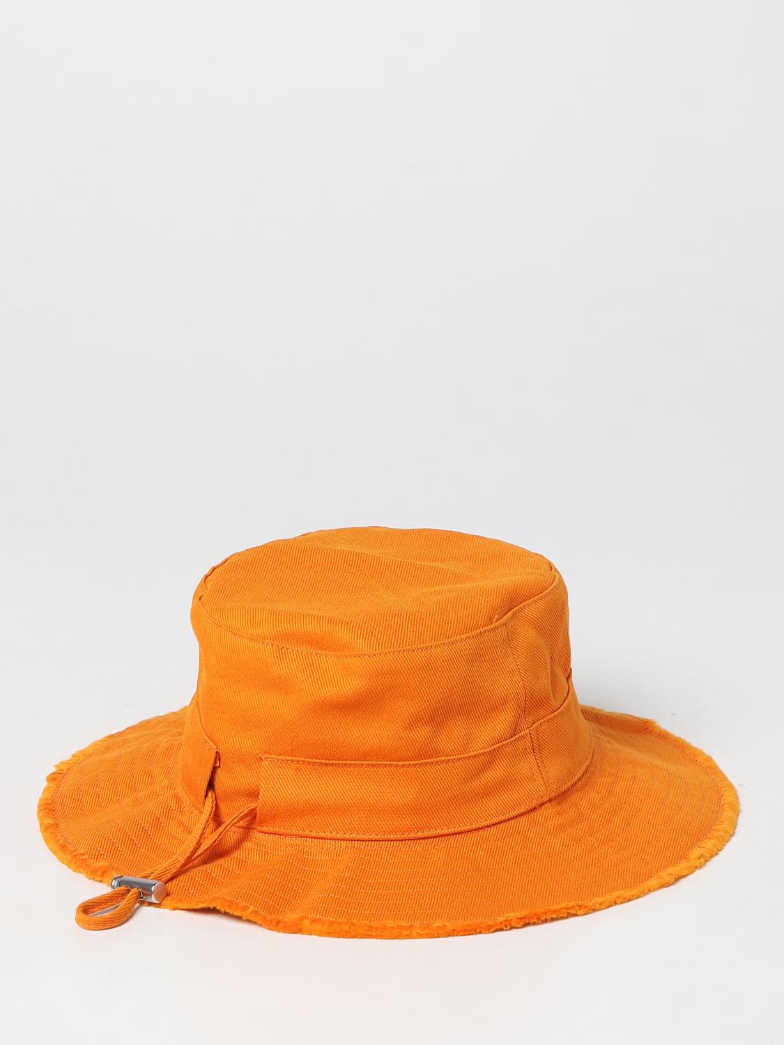JACQUEMUS HAT: Hat woman Jacquemus, Orange - Img 2