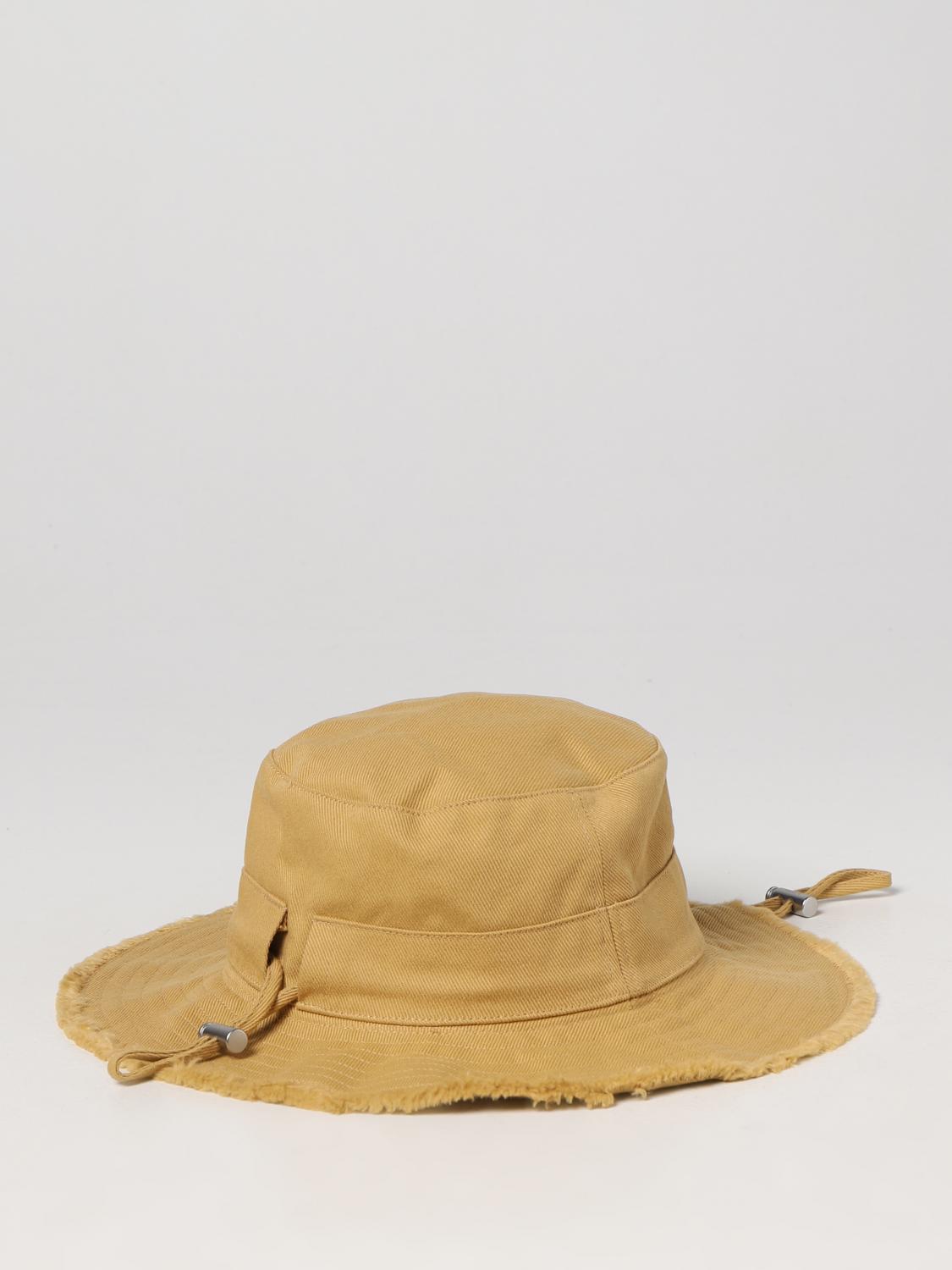 JACQUEMUS CAPPELLO: Cappello Le Bob Artichaut Jacquemus in cotone, Ocra - Img 2