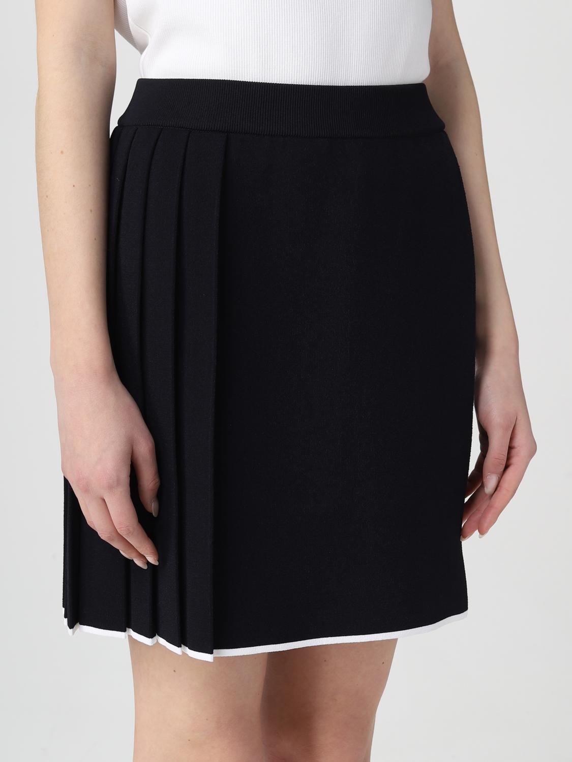 THOM BROWNE FALDA: Falda mujer Thom Browne, Azul Oscuro - Img 3