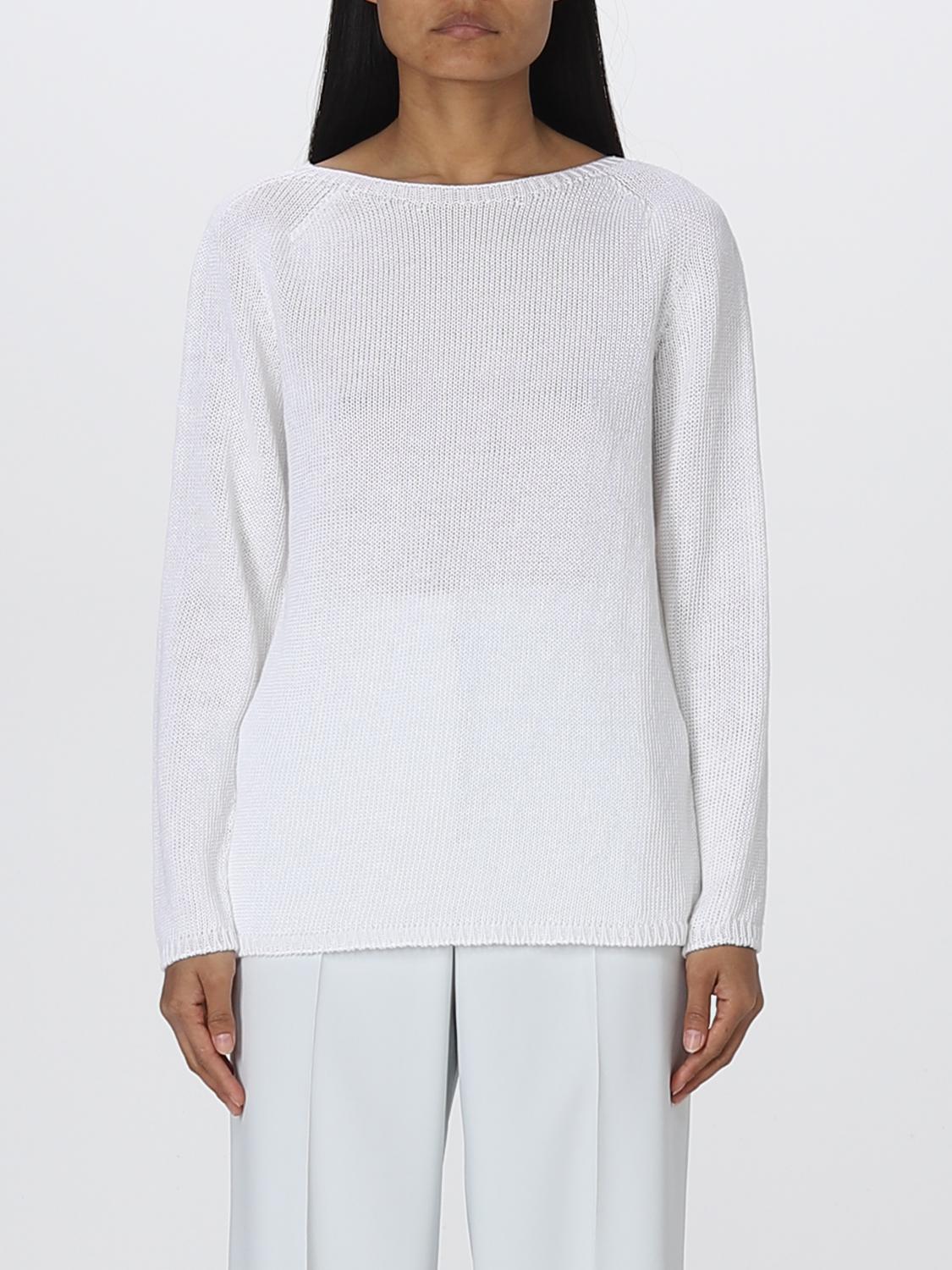'S MAX MARA PULLOVER: Pullover damen S Max Mara, Weiß - Img 1