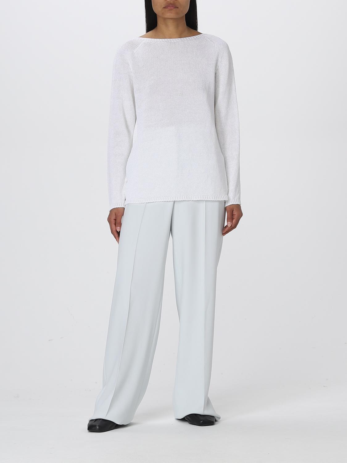 'S MAX MARA PULLOVER: Pullover damen S Max Mara, Weiß - Img 2