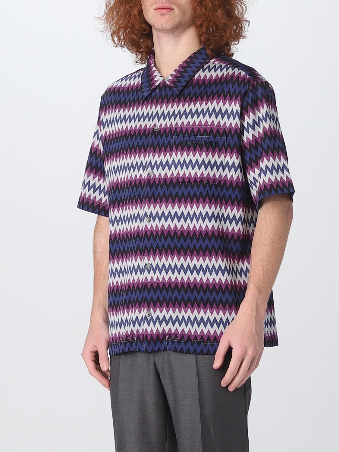 MISSONI CAMICIA: Camicia Missoni in cotone, Fantasia - Img 4