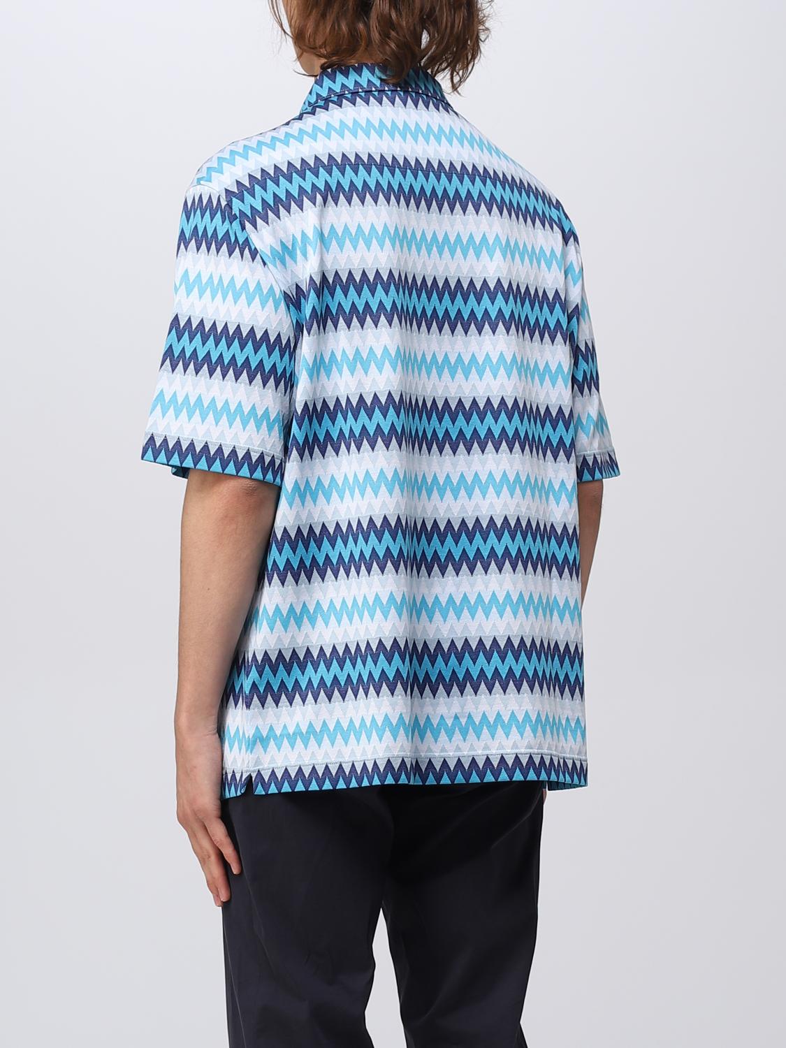 MISSONI HEMD: Hemd herren Missoni, Blau - Img 2