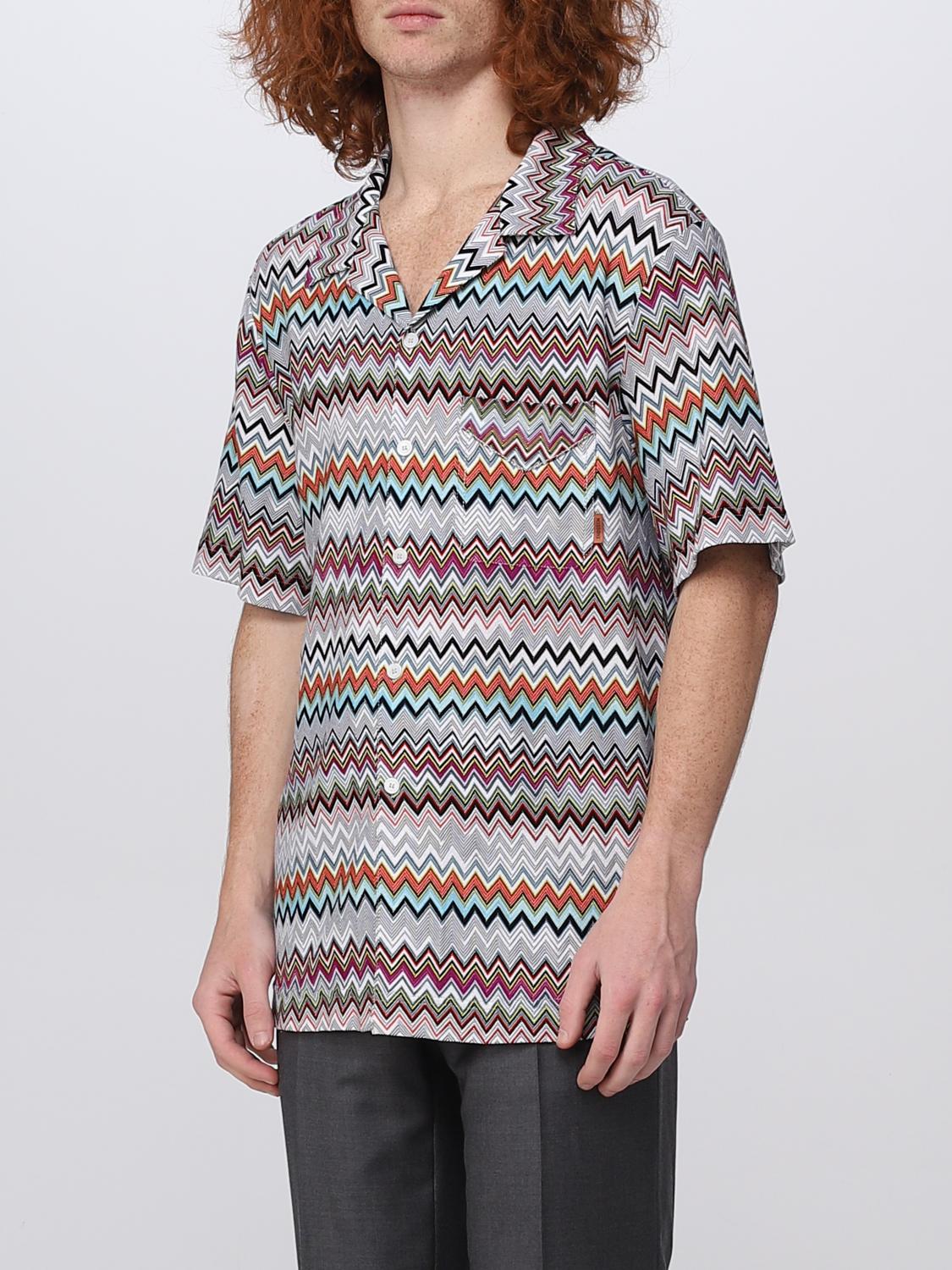 MISSONI CAMICIA: Camicia Missoni in misto cotone, Fantasia - Img 4
