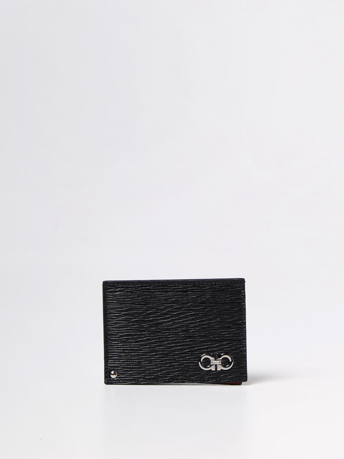 FERRAGAMO WALLET: Wallet men Ferragamo, Black - Img 1