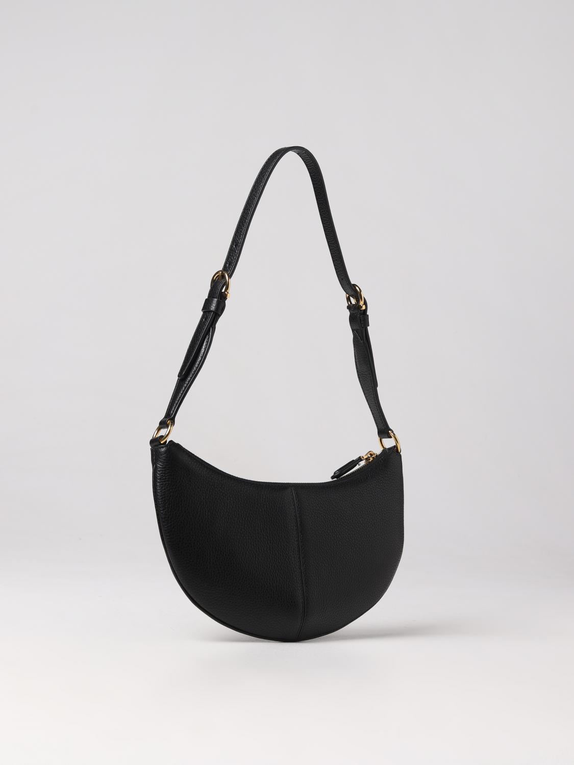 FERRAGAMO BORSA A SPALLA: Borsa Ferragamo in pelle, Nero - Img 3