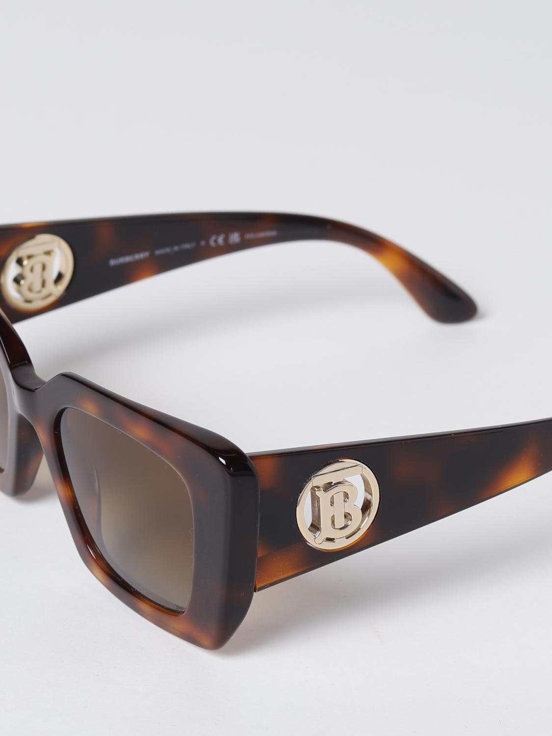 BURBERRY SUNGLASSES: Glasses woman Burberry, Grey - Img 3