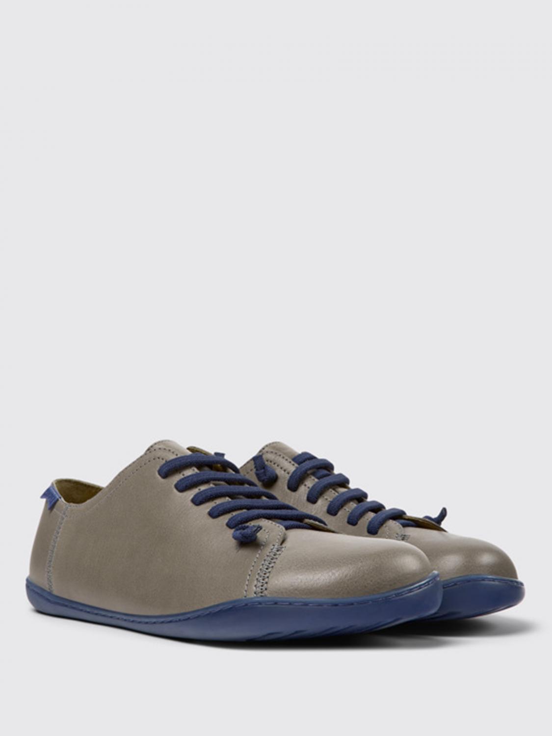 CAMPER SNEAKERS: Sneakers Peu Camper in pelle, Grigio - Img 2