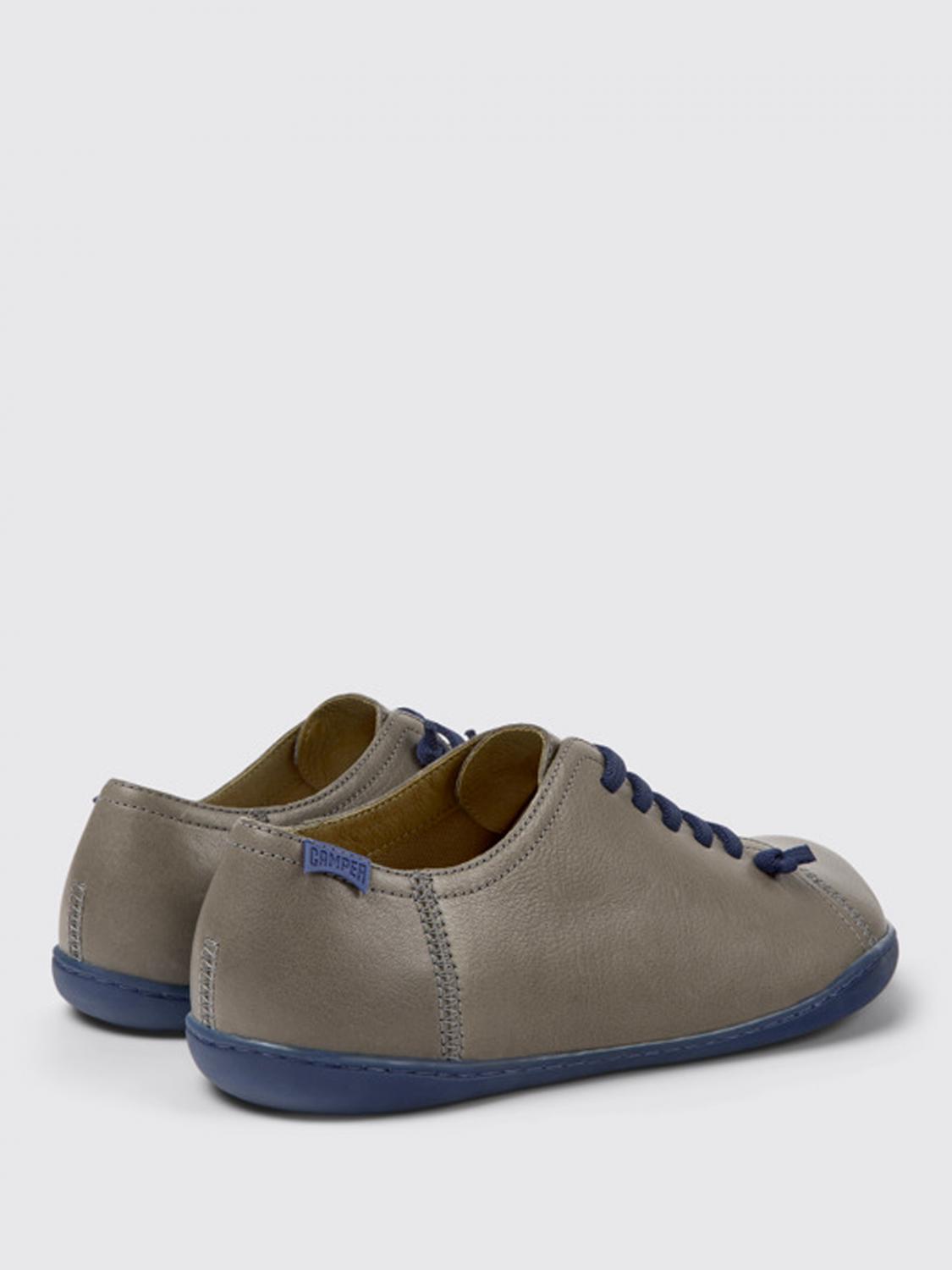 CAMPER SNEAKERS: Sneakers Peu Camper in pelle, Grigio - Img 4