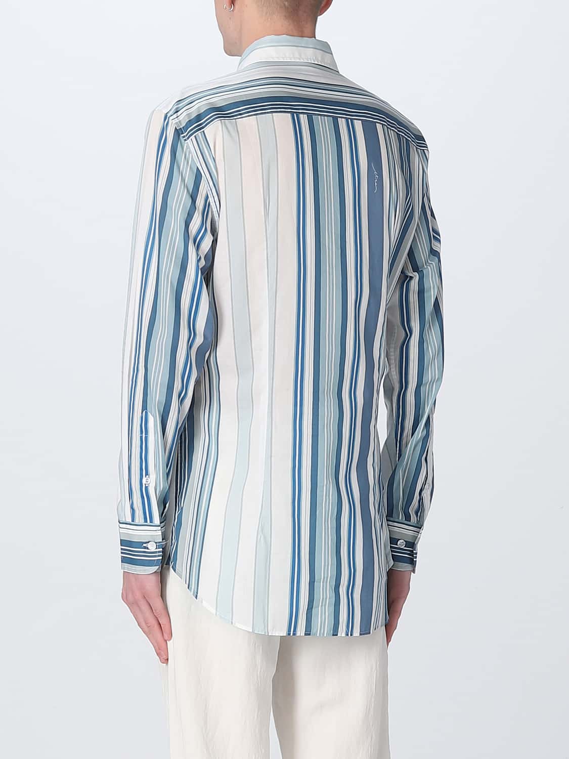 ETRO CAMISA: Camisa hombre Etro, Celeste - Img 3