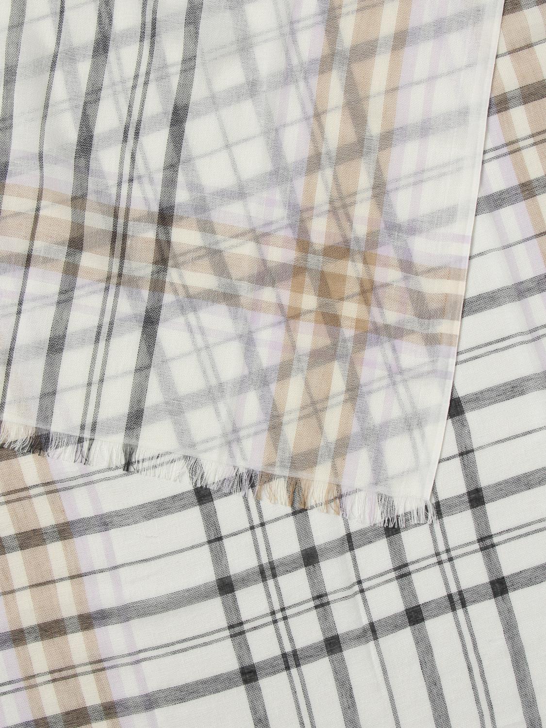 BARBOUR ШАРФ: Шарф Женское Barbour, Белый - Img 3