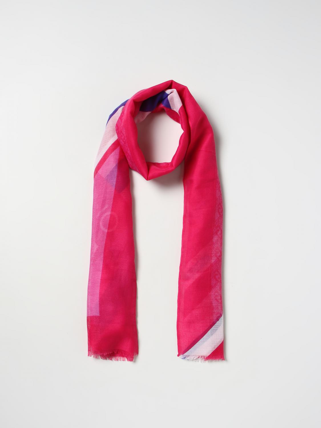 LIU JO SCIARPA: Sciarpa Liu Jo in tessuto con monogram jacquard, Fa02 - Img 2