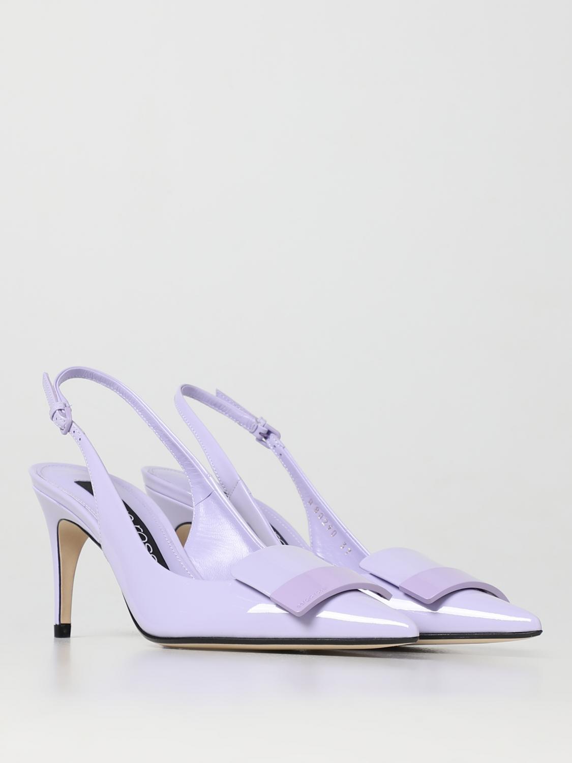 Sergio Rossi High heel shoes woman - Lilac | A80290MVIV01 | GIGLIO.COM