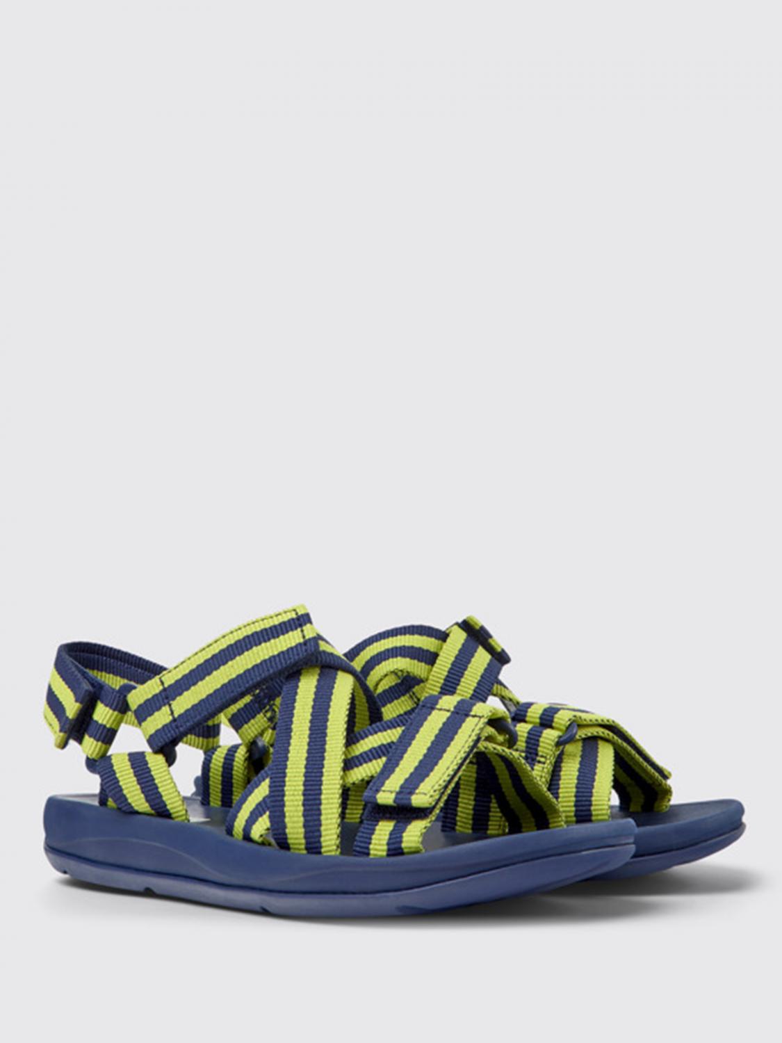 CAMPER FLAT SANDAL: Camper Match sandals in recycled PET, Multicolor - Img 2