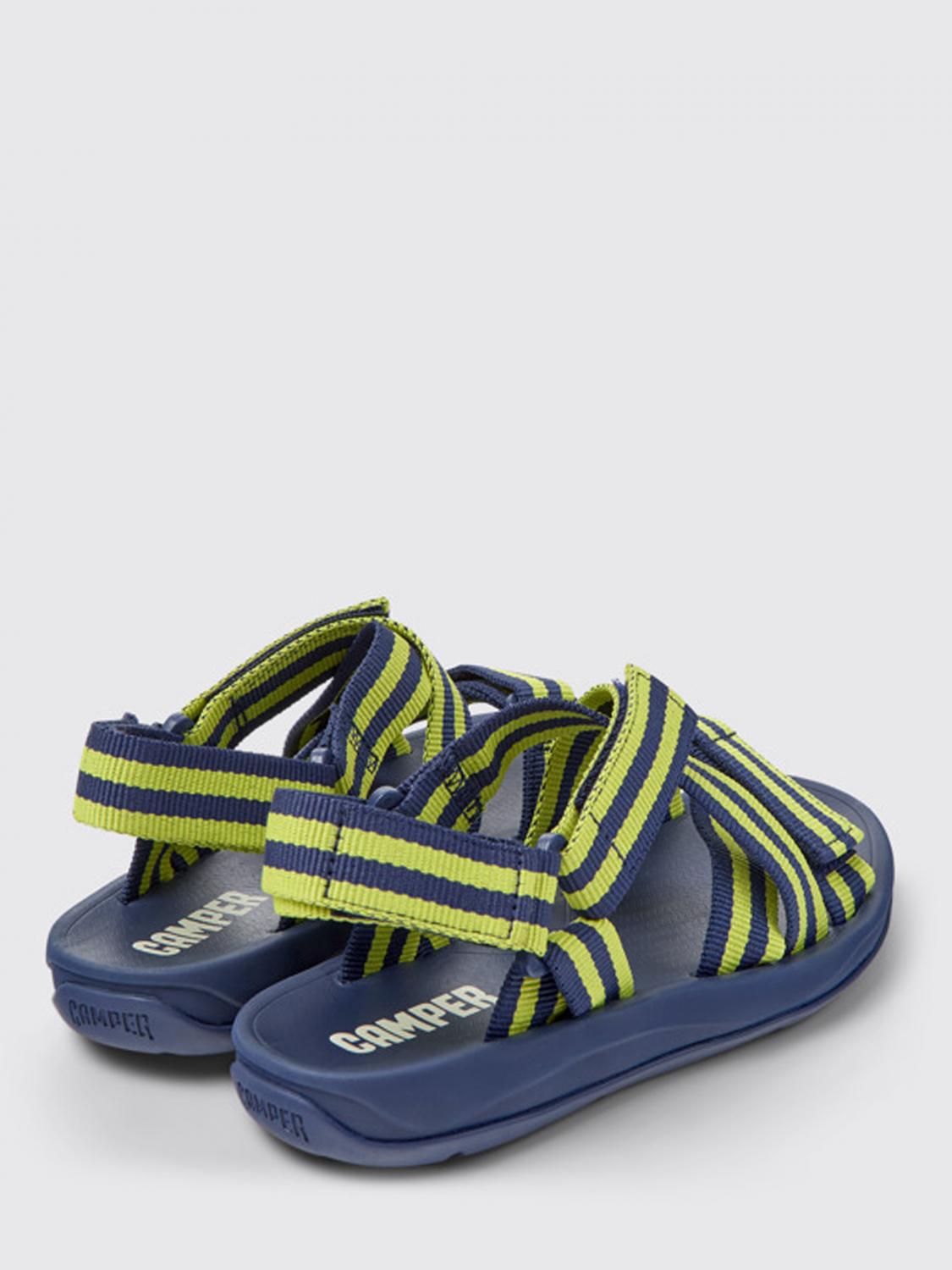 CAMPER FLAT SANDAL: Camper Match sandals in recycled PET, Multicolor - Img 4