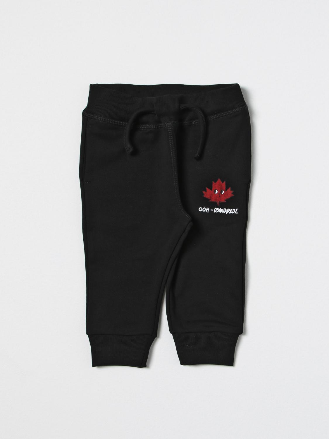 DSQUARED2 TROUSERS: Child unisex Dsquared2 Junior, Black - Img 1