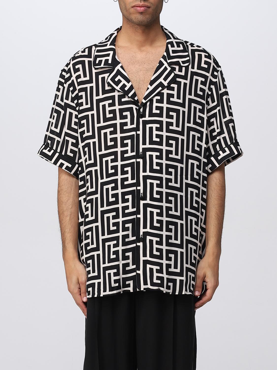BALMAIN SHIRT: Shirt men Balmain, Black - Img 1