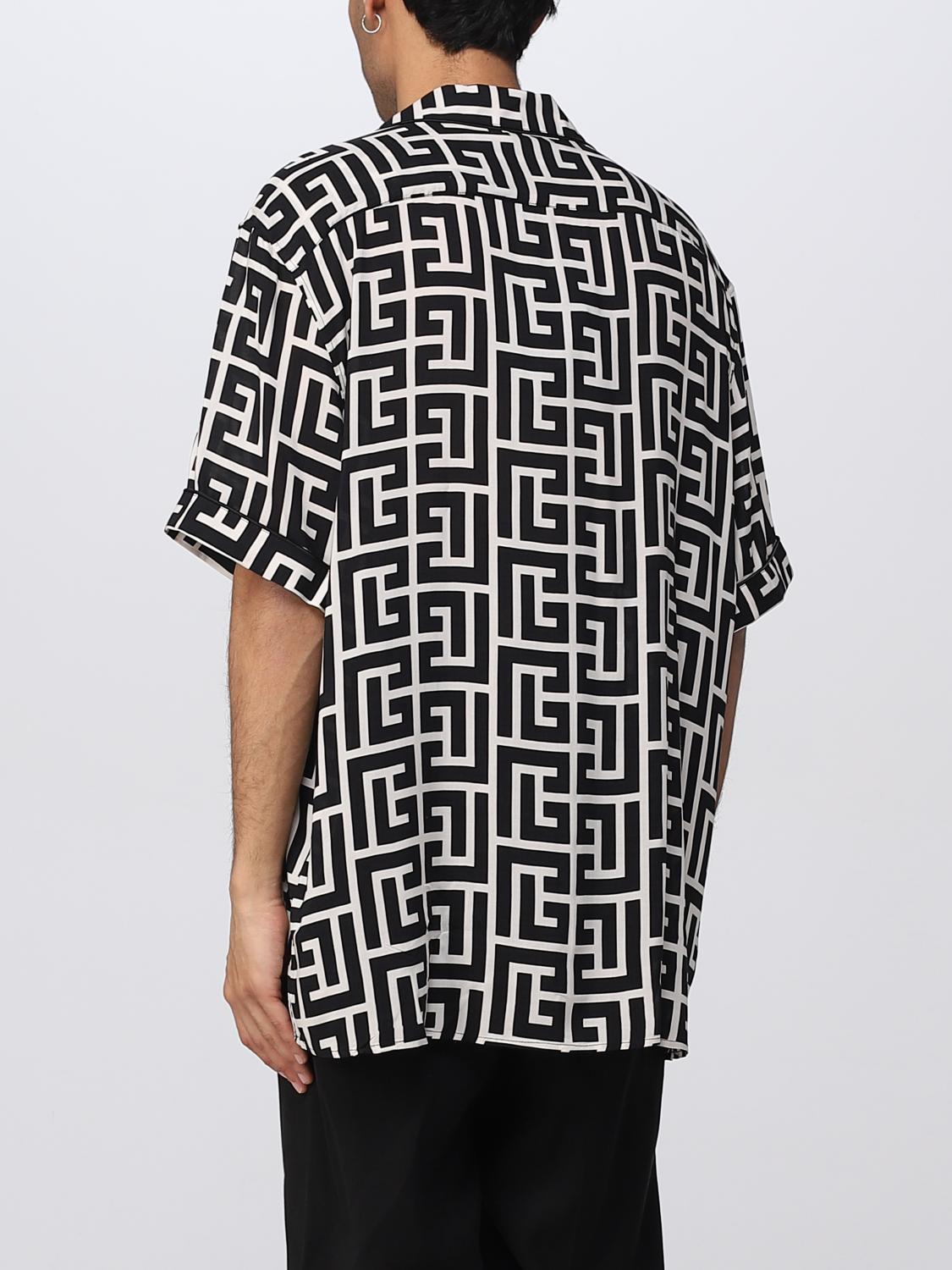 BALMAIN SHIRT: Shirt men Balmain, Black - Img 3