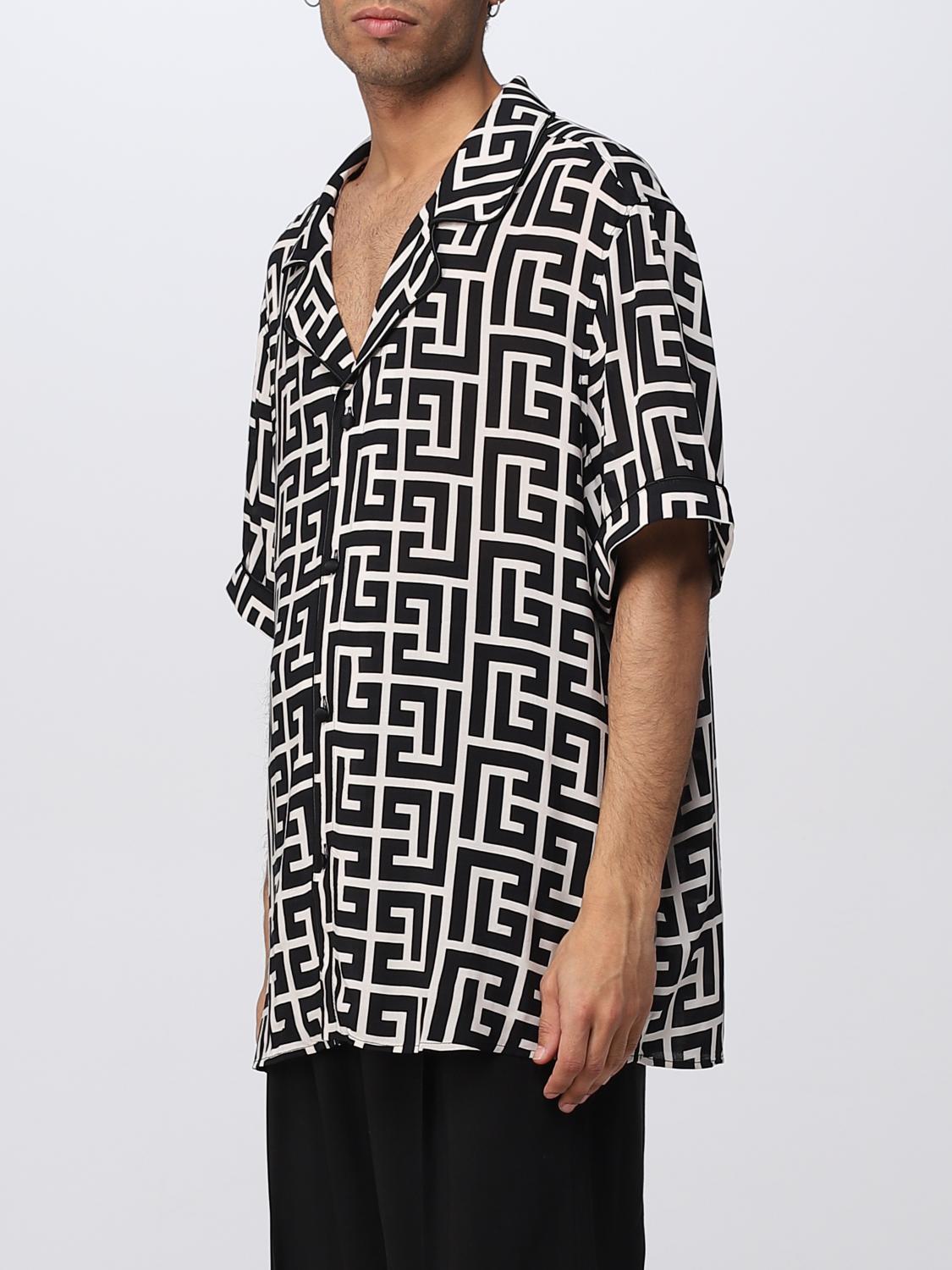 BALMAIN SHIRT: Shirt men Balmain, Black - Img 4