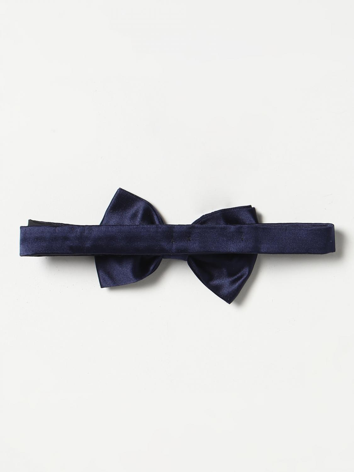 CORNELIANI PAPILLON: Papillon Corneliani in seta, Blue - Img 2