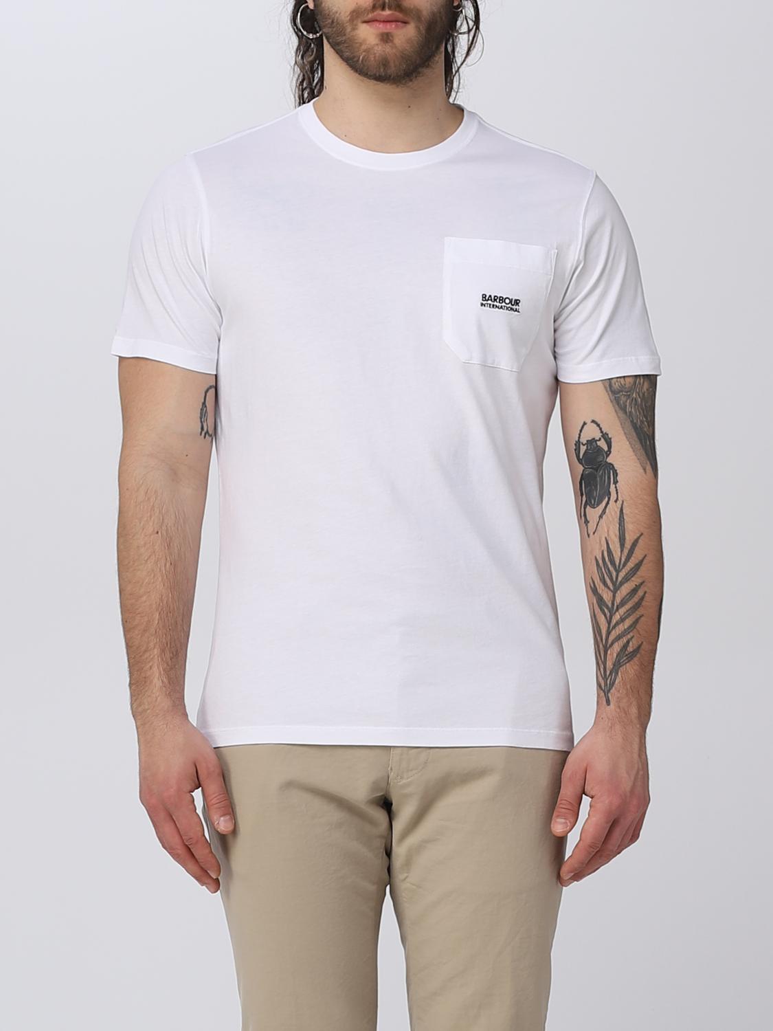 BARBOUR CAMISETA: Camiseta hombre Barbour, Blanco - Img 1