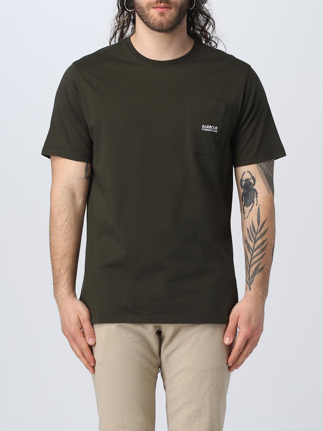 BARBOUR T-SHIRT: T-shirt men Barbour, Green - Img 1