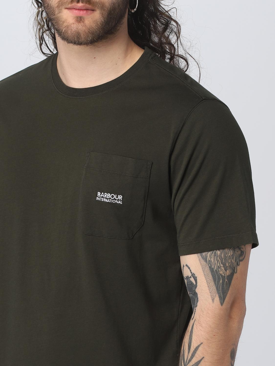 BARBOUR T-SHIRT: T-shirt men Barbour, Green - Img 3