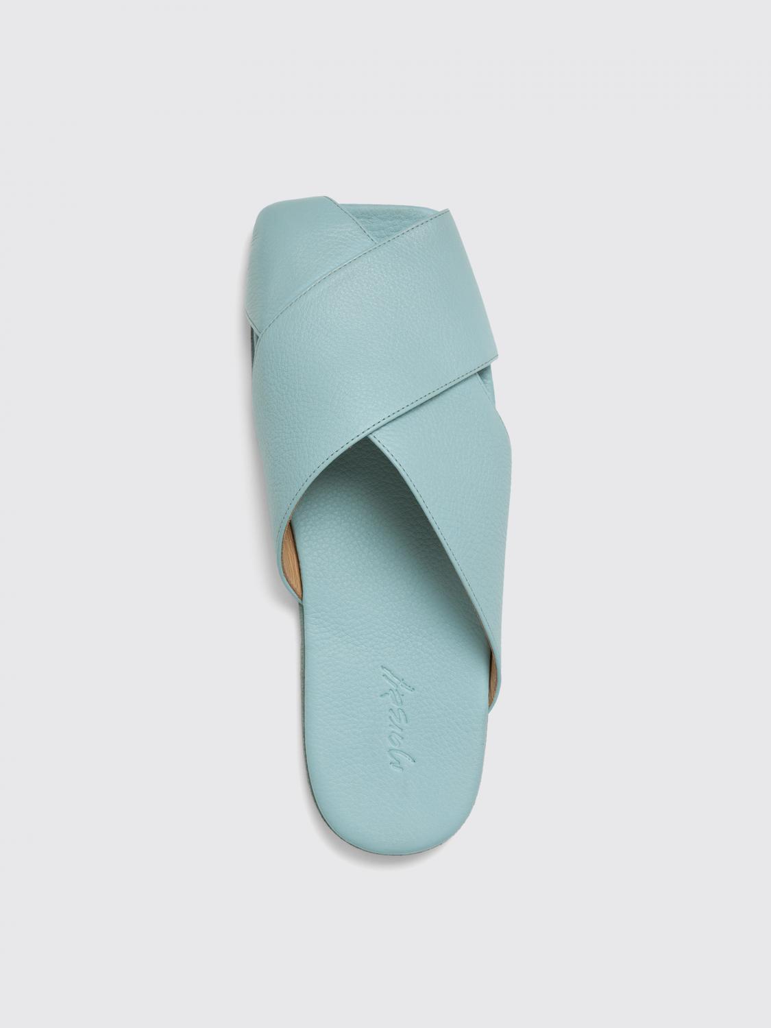 MARSÈLL FLAT SANDAL: Flat sandals woman Marsell, Blue - Img 3