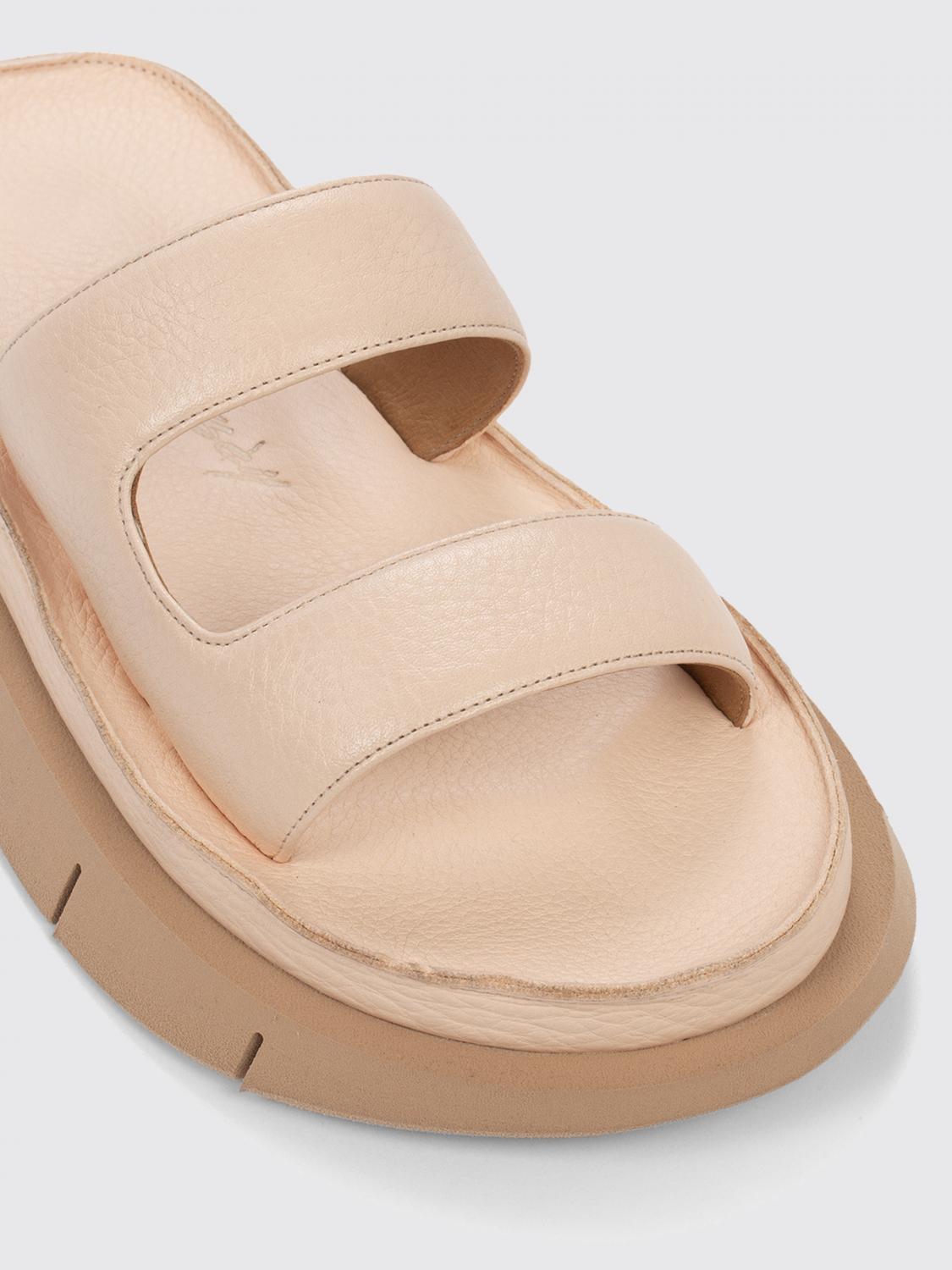MARSÈLL FLAT SANDAL: Flat sandals woman Marsell, Apricot - Img 4