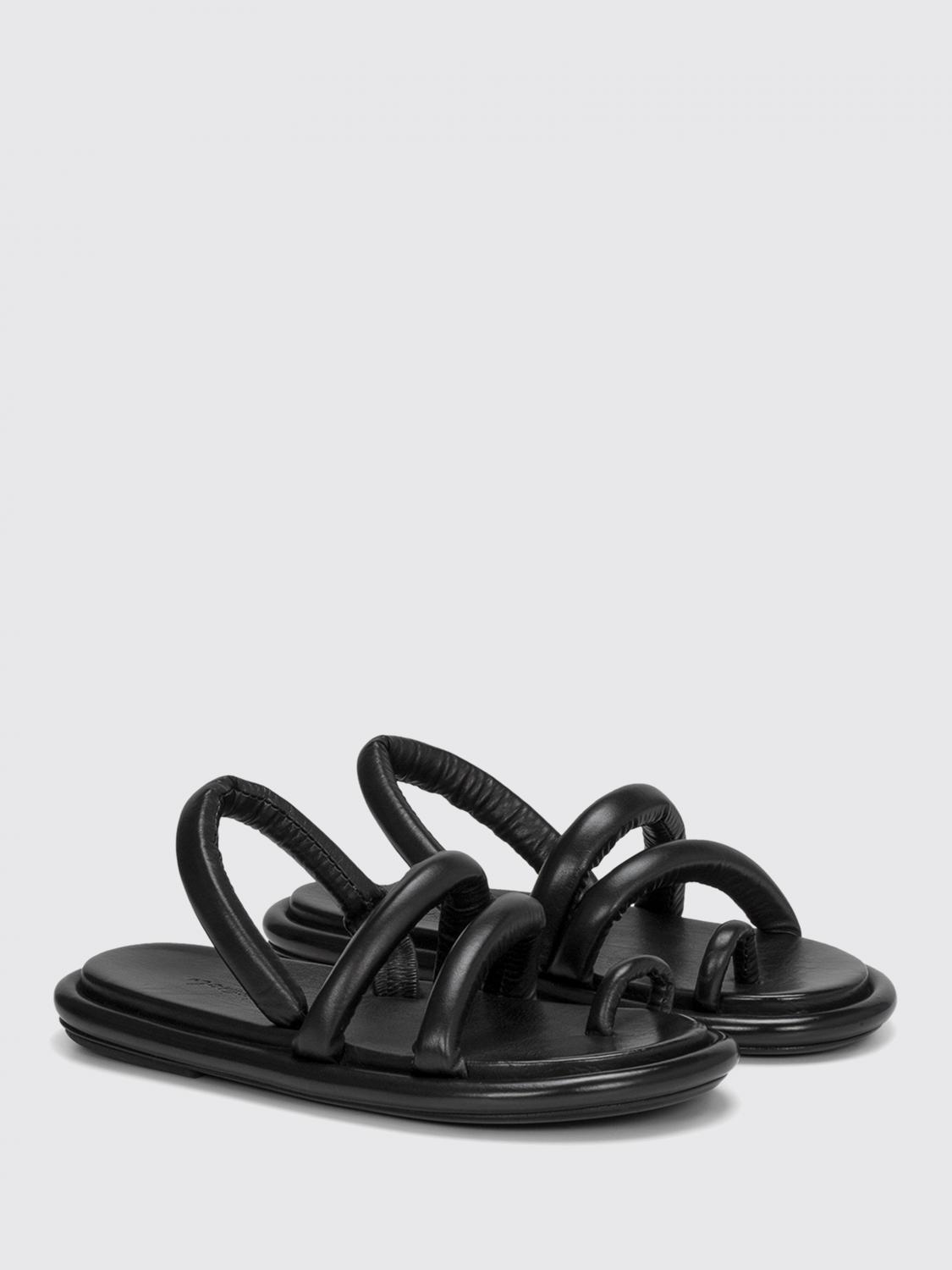 MARSÈLL FLACHE SANDALEN: Flache sandalen damen Marsell, Schwarz - Img 2