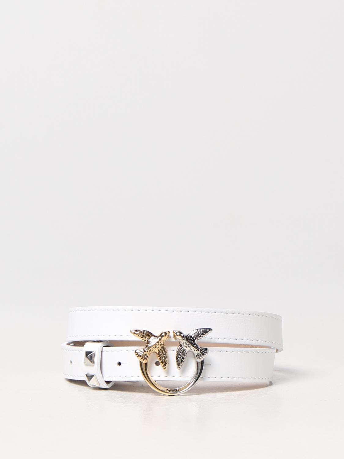 ベルト PINKO Woman Belt White 100143A0R7 Z14H Pinko Outlet: Belt woman - White | Pinko belt 100143A0R7