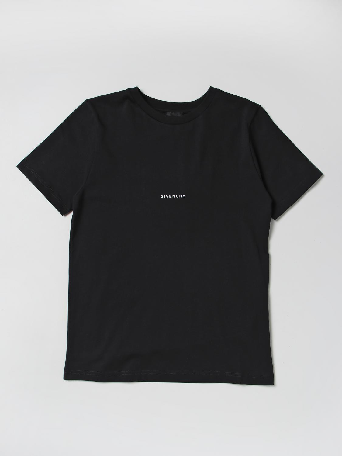 GIVENCHY CAMISETA: Camiseta niños Givenchy, Negro - Img 1