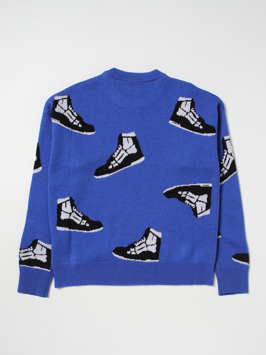 AMIRI SWEATER: Sweater kids Amiri, Blue - Img 2