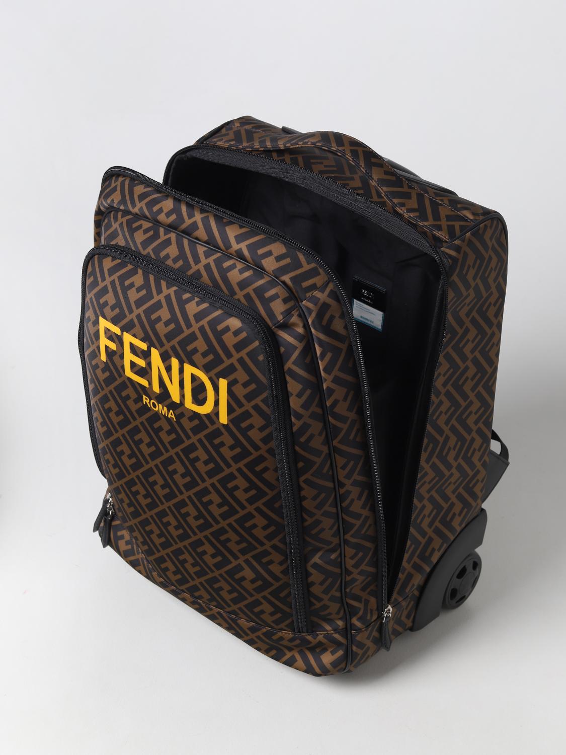 FENDI Roma FF Embossed Econyl Backpack FENDI - Large Fendi Strike backpack | Leam Roma - Luxury  main image 2