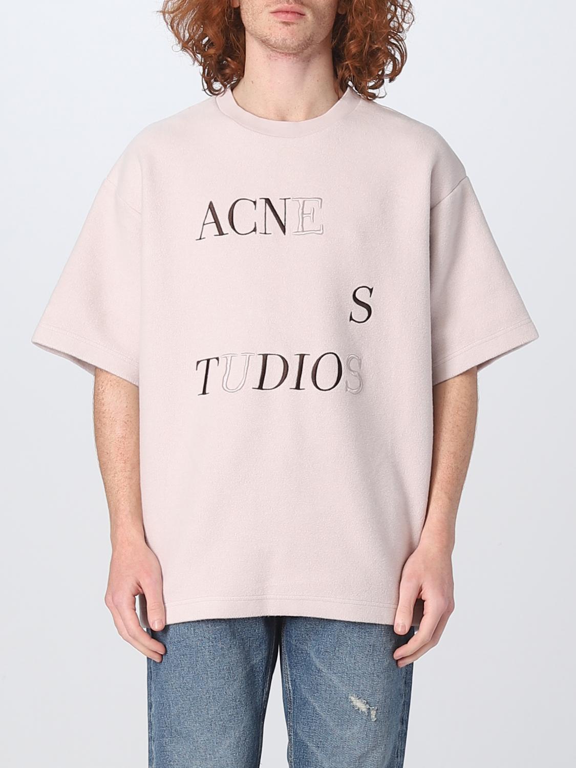 ACNE STUDIOS T-SHIRT: T-shirt Acne Studios in cotone, Lilla - Img 1