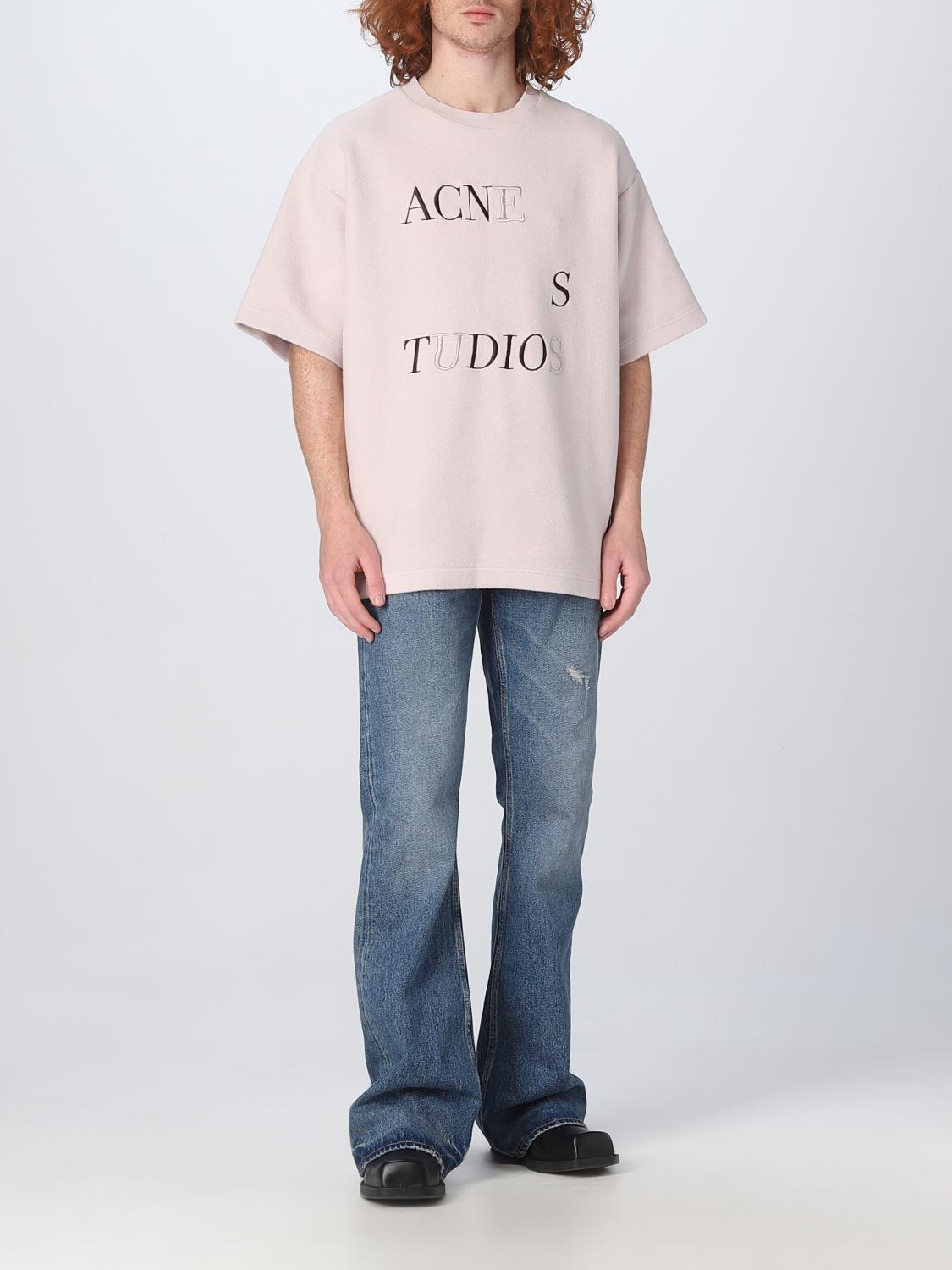 ACNE STUDIOS T-SHIRT: T-shirt Acne Studios in cotone, Lilla - Img 2