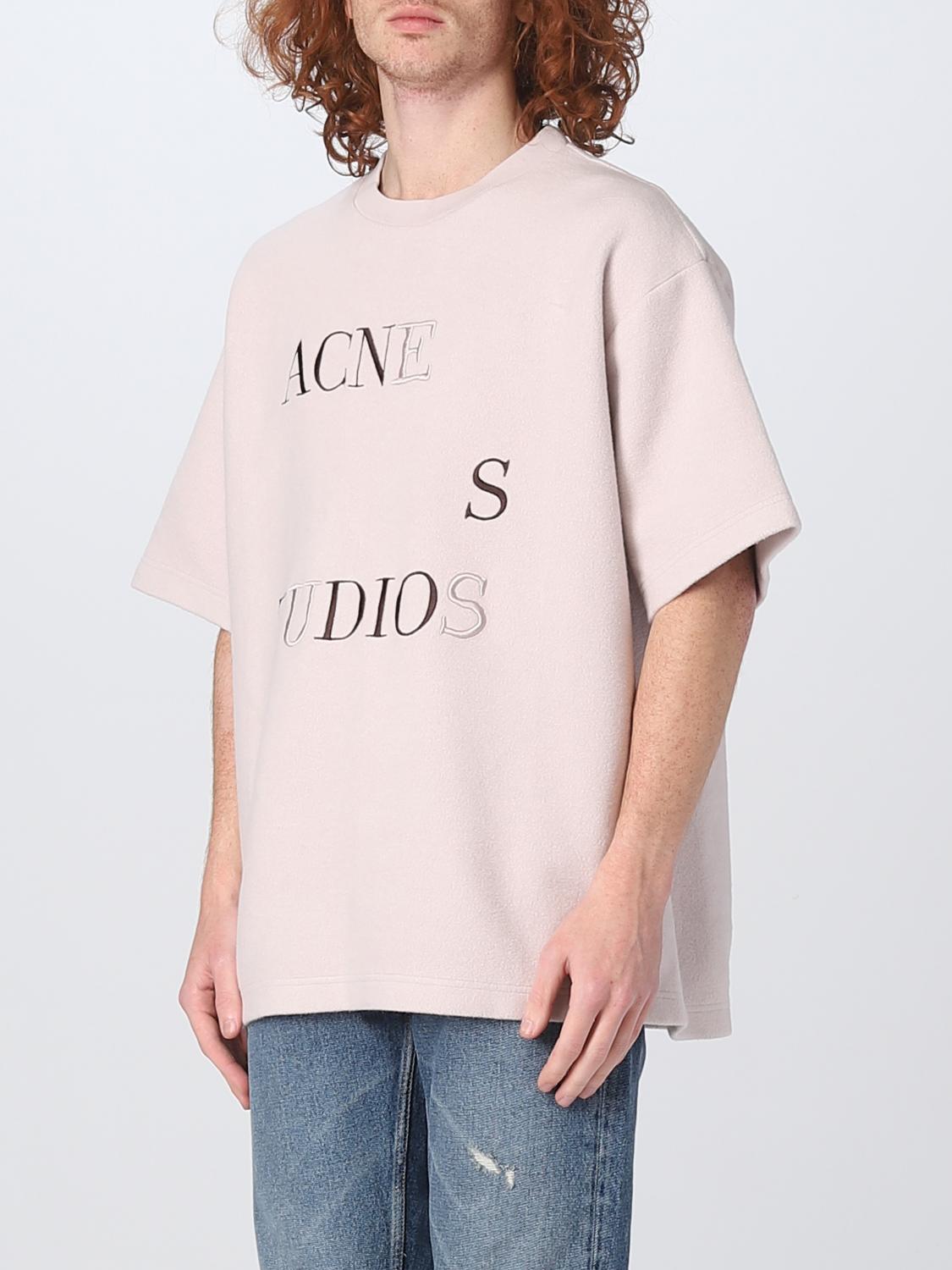ACNE STUDIOS T-SHIRT: T-shirt Acne Studios in cotone, Lilla - Img 4