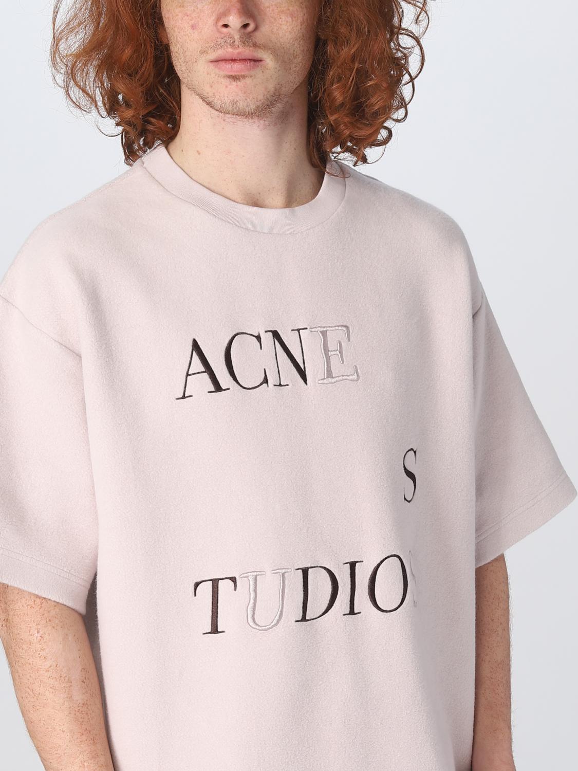 ACNE STUDIOS T-SHIRT: T-shirt Acne Studios in cotone, Lilla - Img 5