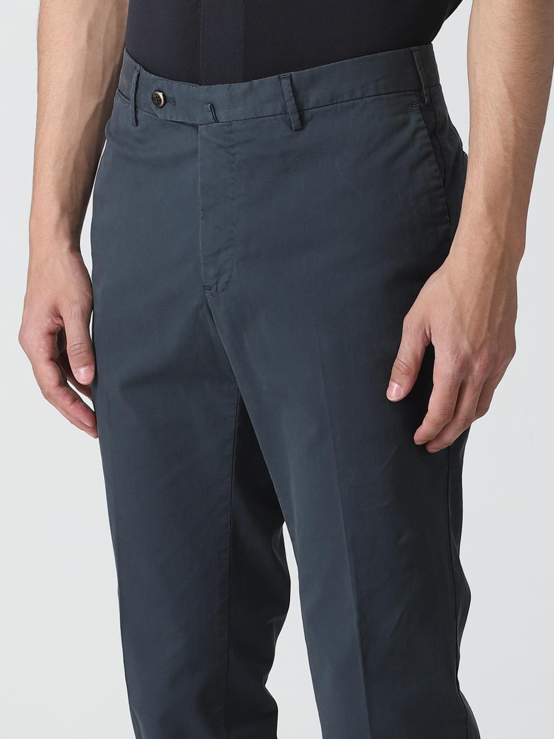 PT TORINO PANTALONI: Pantalone Pt Torino in cotone, Blue - Img 3